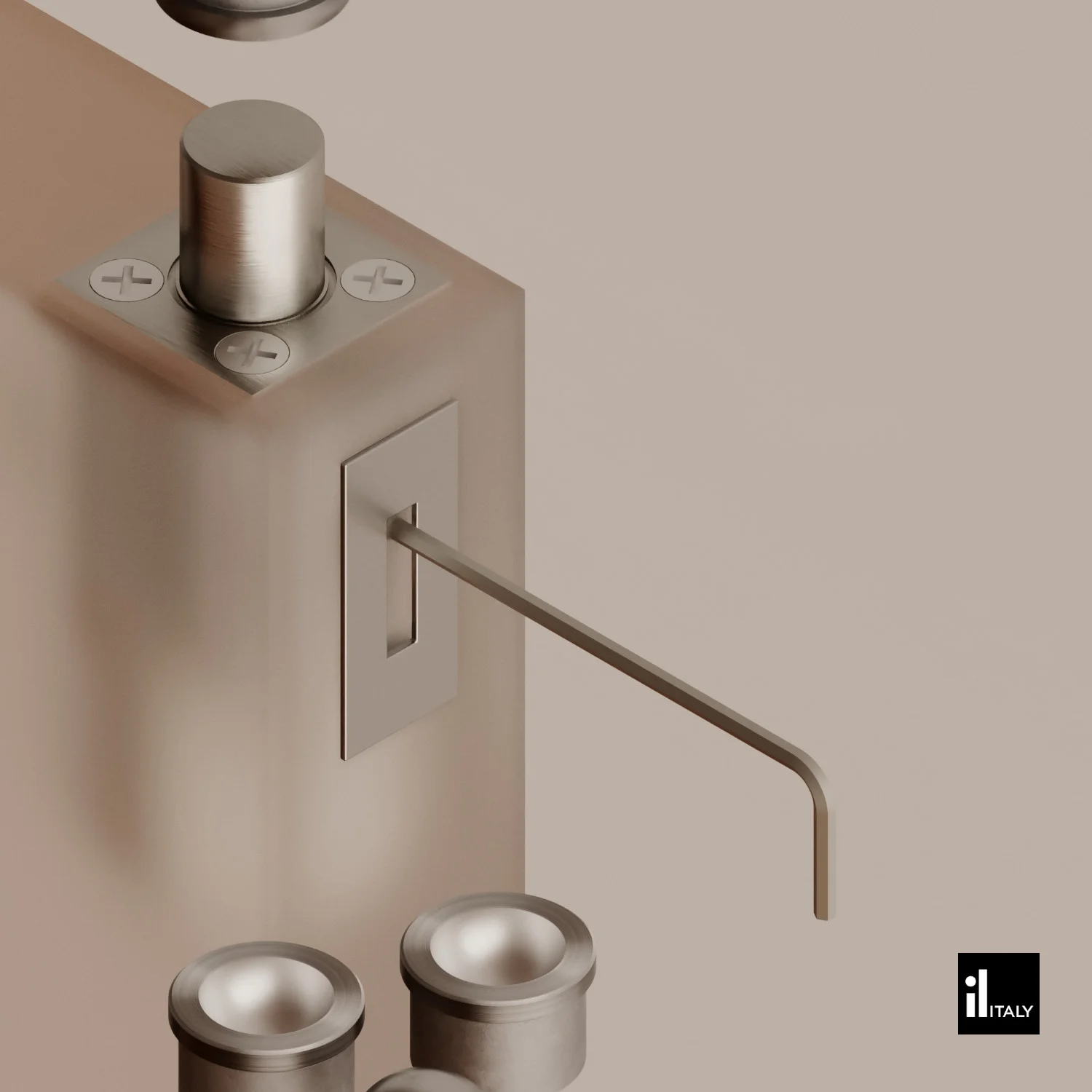 Pivô Inox IL 100 120kg - Imagem 5