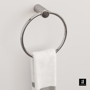 Zigrinato Vitalle - Porta toalha argola