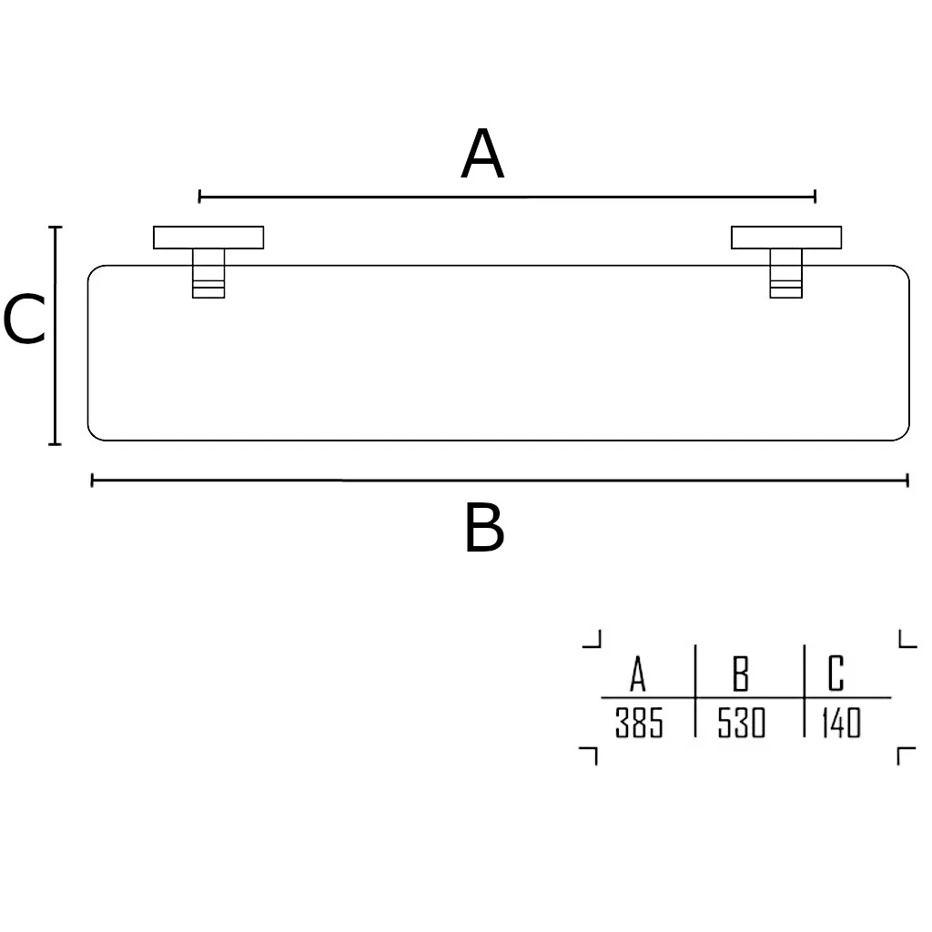 Porta shampoo com grade Spazio - Imagem 2